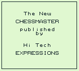 New Chessmaster screenshot 4 for GameBoy